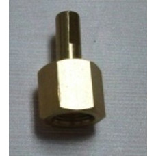 1/4 BRASS NUT (OS)